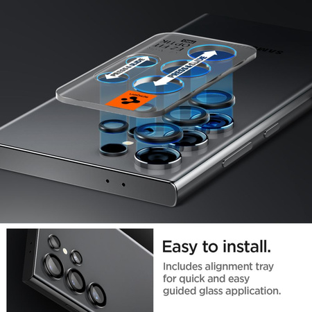 SPIGEN OSŁONA APARATU OPTIK.TR EZ FIT DO SAMSUNG GALAXY S24 ULTRA 2-PACK