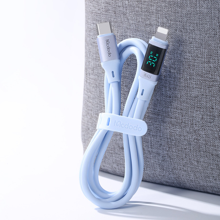 Mcdodo DIGITAL PRO USB-C to iPhone 20W 1.2m purple phone cable