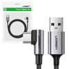 Ugreen kątowy kabel przewód USB - USB Typ C 2m 3A szary (50942)