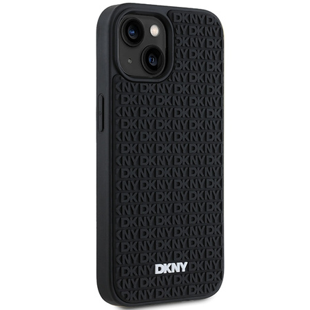 DKNY ETUI HARDCASE 3D RUBBER REPEAT PATTERN DO IPHONE 15 PLUS 6.7