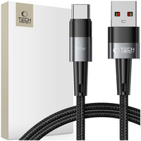TECH-PROTECT ULTRABOOST KABEL USB-C 66W 100CM DO TELEFONÓW SZYBKA ŁADOWARKA