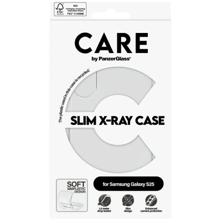 PANZERGLASS ETUI CARE BY DO SAMSUNG GALAXY S25 PRZEZROCZYSTE WYSOKA OCHRONA