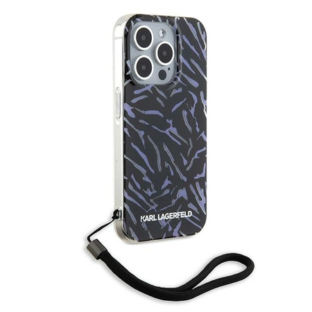 KARL LAGERFELD ETUI KLHCP15XHZBPKCCU DO IPHONE 15 PRO MAX 6,7 ZEBRA