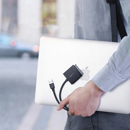 UGREEN ADAPTER SATA DO DYSKU 2.5'' 3.5'' USB-A 5GB/S Z WYSOKĄ PRĘDKOŚCIĄ