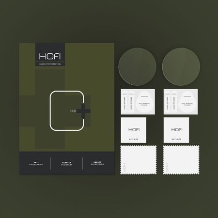 HOFI SZKŁO HARTOWANE DO AMAZFIT T-REX 3 2 SZTUKI PEWNA OCHRONA WYŚWIETLACZA