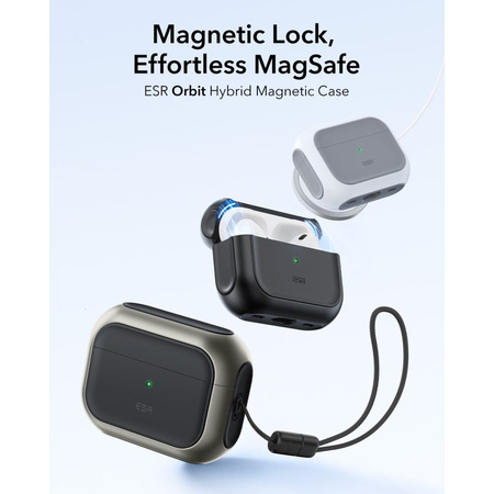 ESR ETUI ORBIT HALOLOCK DO APPLE AIRPODS PRO 3 MAGSAFE OCHRONA