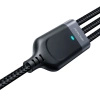 Kabel 3-w-1 Joyroom Multi-Use Series S-1T3018A18 Lightning USB-C micro USB 1.2m - czarny