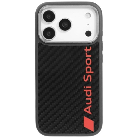 AUDI ETUI R8 CARBON FIBER MAGSAFE DO IPHONE 17 PRO Z OCHRONĄ PRZED