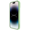 Nillkin CamShield Silky Silicone Case etui iPhone 14 Pro Max pokrowiec z osłoną na aparat zielony