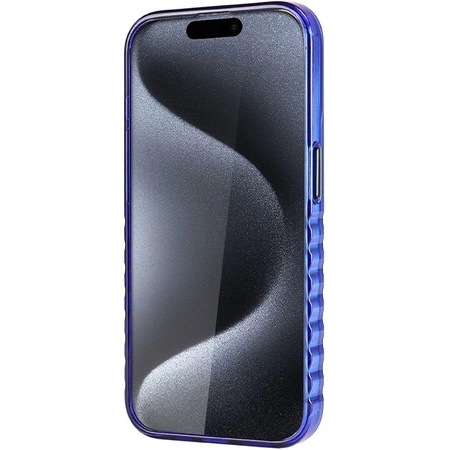 Etui Audi IML MagSafe na iPhone 15 Pro Max - niebieskie