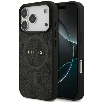 GUESS ETUI 4G RING CLASSIC LOGO DO IPHONE 17 PRO Z MAGNETYCZNYM