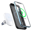 Uchwyt samochodowy Mcdodo z ładowarką magnetyczną do iPhone 12 13 biały