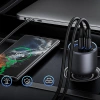 UGREEN ŁADOWARKA SAMOCHODOWA 130W 2X USB-C 1X USB-A DO TELEFONÓW TABLETÓW