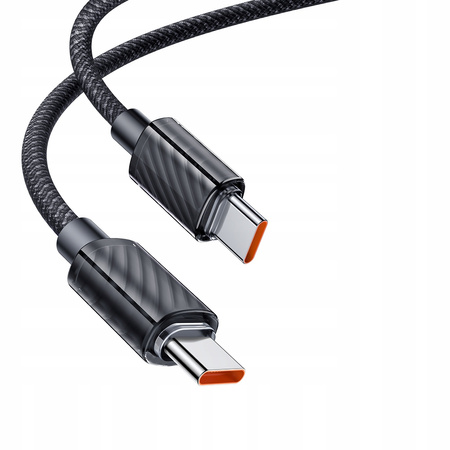 Mcdodo Mocny Super Szybki Kabel Usb-C Pd 100W 1,2M Czarny