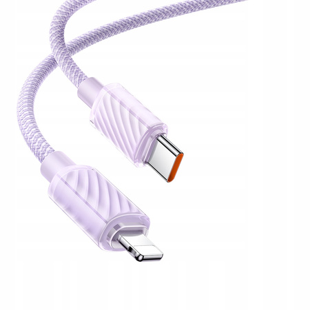 MCDODO KABEL USB-C KĄTOWY SZYBKIE ŁADOWANIE USB TYP C 6A 100W CZARNY 2M