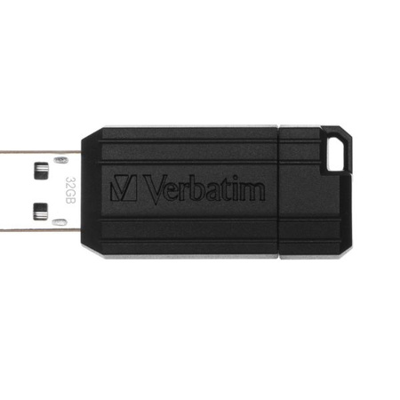 VERBATIM PENDRIVE 32GB USB-A 2.0 PINSTRIPE DO KOMPUTERÓW PC MAC WYSOKA