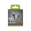 SBS KABEL USB-A DO USB-C DO IPHONE 12 13 14 1M Z PRZEJŚCIÓWKĄ DO ŁADOWANIA