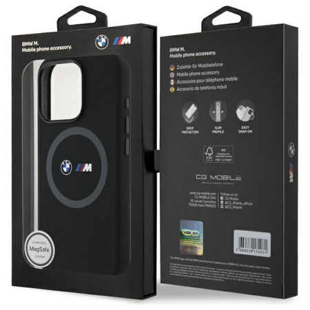 BMW ETUI HARDCASE DO IPHONE 16 PRO MAX 6.9 DO MAGSAFE SILIKON RING PRINTED