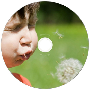 VERBATIM PŁYTA DVD-R 4.7GB 16X DO NAGRYWARKI DVD 25SZT WIDE INKJET