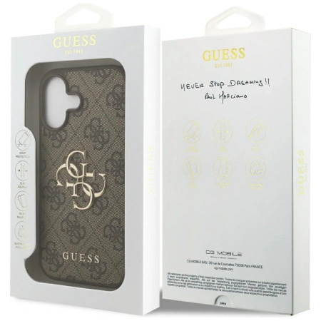 GUESS ETUI 4G BIG LOGO DO IPHONE 17 PRO DESIGN CASE POKROWIEC