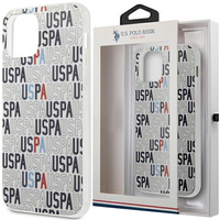 US Polo USHCP12LPCUSPA6 iPhone 12 Pro Max 6,7" biały/white Logo Mania Collection