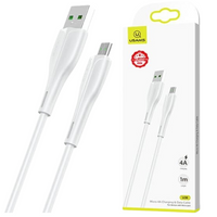 USAMS KABEL MICRO USB DO OPPO 1M 4A ŁADOWANIE Z PRĘDKIM NAŁADOWANIEM