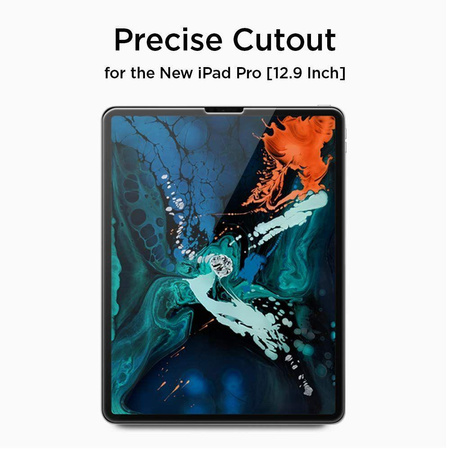 SZKŁO HARTOWANE SPIGEN GLAS.TR SLIM IPAD PRO 12.9 2020 / 2021 / 2022 CLEAR