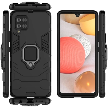 HURTEL RING ARMOR PANCERNE ETUI DO SAMSUNG GALAXY A42 5G Z MAGNETYCZNYM
