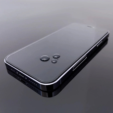 Wytrzymałe szkło hartowane Wozinsky Full Glue na cały ekran z ramką na Xiaomi Redmi 12 - czarne