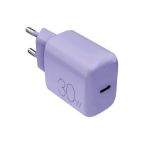 Ładowarka sieciowa Puro Pro Lite 30W USB-C - fioletowa