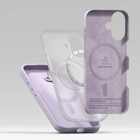 RINGKE ETUI SILICONE MAGNETIC DO IPHONE 17 OCHRONA Z MAGNETYCZNYM