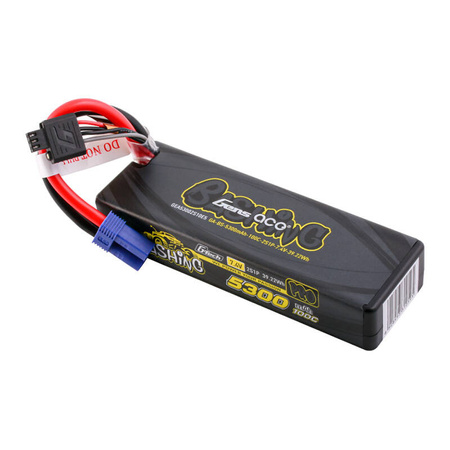 GENS ACE G-TECH BATERIA LIPO 5300MAH 7.4V 100C 2S1P DO DRONÓW RC Z ZŁĄCZE