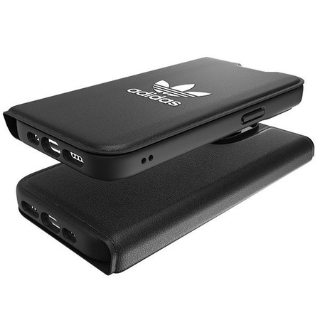 Etui Adidas OR Booklet Case BASIC na iPhone 14 Pro czarno biały/black white 50182