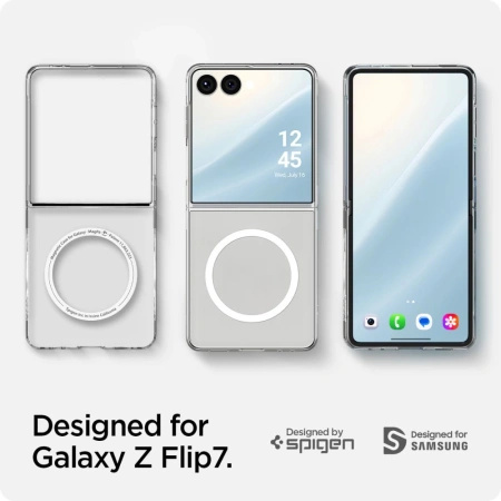 SPIGEN ETUI AIRSKIN MAGSAFE DO SAMSUNG GALAXY Z FLIP 7 PRZEZROCZYSTA