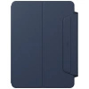 Etui UNIQ Rovus Snapmount Magnetic 360 Rotating Detachable do iPad Air 11" 2024 / 2025 / iPad Air 10.9" 2020 / 2022 - granatowe