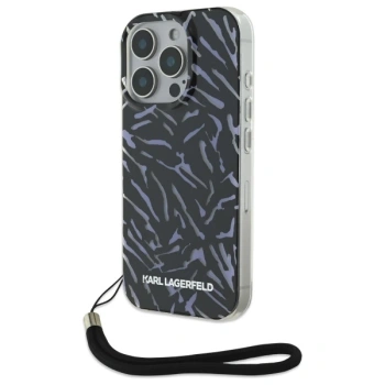 KARL LAGERFELD ETUI KLHCP16LHZBPKCCU DO IPHONE 16 PRO 6,3 ZEBRA