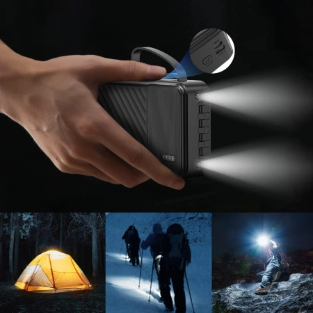 DUDAO POWERBANK K11 PRO 20000MAH Z WBUDEDOWNYMI KABLAMI DO TELEFONÓW
