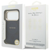 Etui Guess Peony Hot Stamp MagSafe do    iPhone 17 Pro niebieski