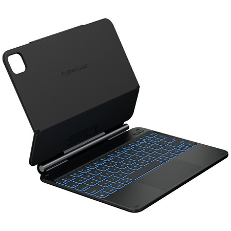 Etui Typecase Edge z klawiaturą do iPad  Air 11" 2024/2025 czarny