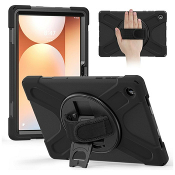 Pancerne etui z uchwytem 4smarts Rugged  Case Grip do Samsung Galaxy Tab A11+ czarny