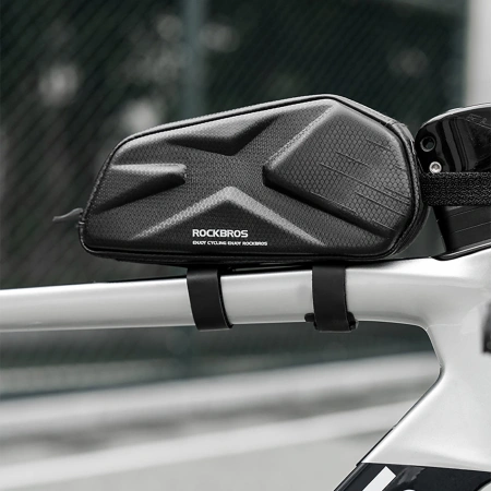 ROCKBROS TORBA ROWEROWA USZTYWNIONA NA RAMĘ GÓRNĄ 1,4L DO ROWERU