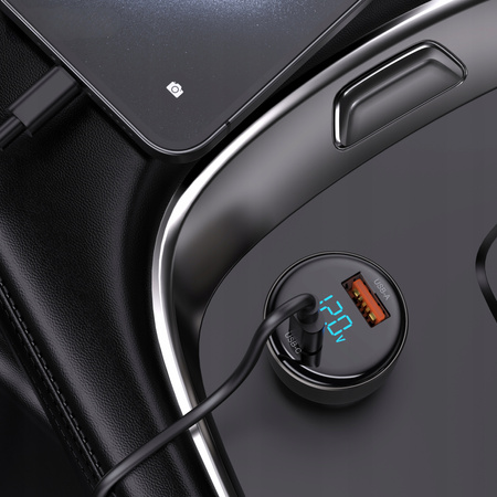 PALPRO SZYBKA ŁADOWARKA SAMOCHODOWA DO TELEFONU LAPTOPA 2X USB-C USB-A 95W