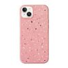 UNIQ etui Coehl Terrazzo iPhone 14 6,1" różowy/coral pink