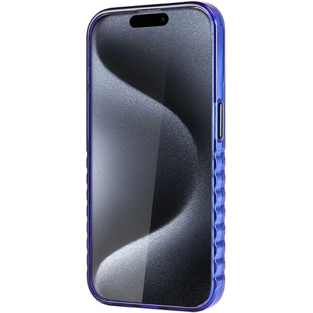 Etui Audi IML MagSafe na iPhone 15 Pro - niebieskie