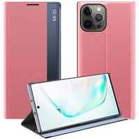 Sleep Case pokrowiec etui z klapką typu Smart Cover iPhone 13 Pro różowy