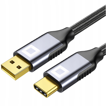 CO2 KABEL USB-C SZYBKIE ŁADOWANIE DO SAMSUNG XIAOMI USB TYP C PD 6A 120W 2M