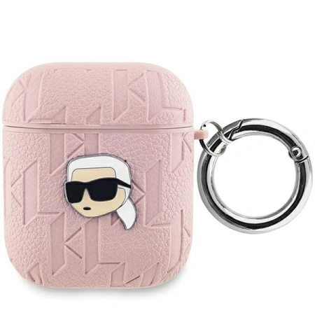 KARL LAGERFELD ETUI KLA2PGKIPP DO AIRPODS 1 2 MONOGRAM KARLS HEAD OCHRONA