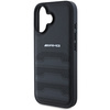 MERCEDES ETUI CASE POKROWIEC DO IPHONE 16 SKÓRZANE Z DEBOSSED LINES Z LOGO