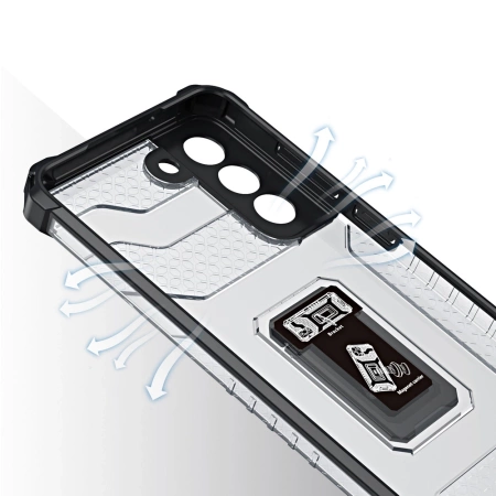 HURTEL CRYSTAL RING CASE PANCERNE ETUI DO SAMSUNG GALAXY S21+ 5G POKROWIEC