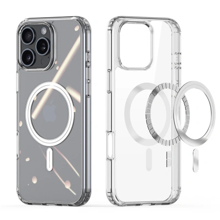 DUX DUCIS ETUI CASE MAGNETYCZNE DO MAGSAFE IPHONE 16 PRO MAX PRZEZROCZYSTE